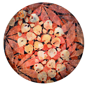 Original Painting - Kawakawa Leaves