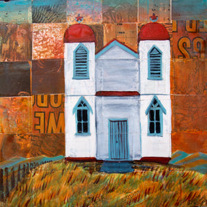 Original Painting - Ratana Church, Ratahei