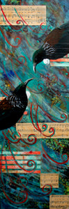 Original Mixed Media Painting - Spring Tui 1